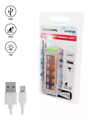 Luz LED Trasera para Bicicleta Qx-w10b