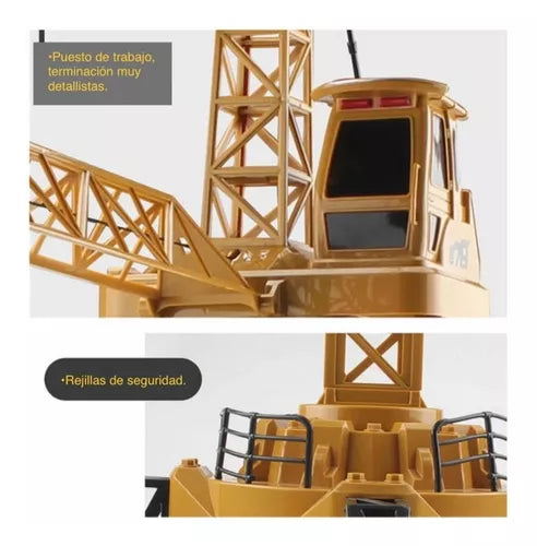 Grúa de construcción torre de altura 128 cms