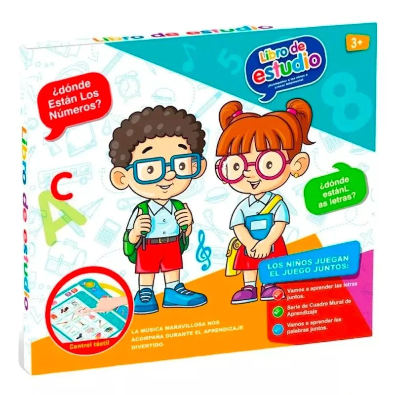 Libro Interactivo Bilingüe Aprendizaje para Niños