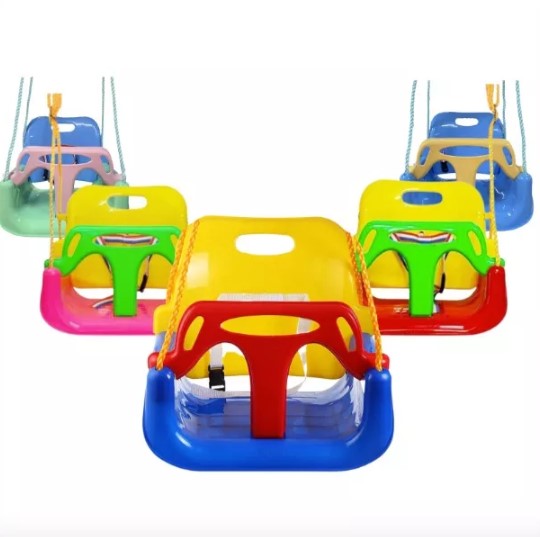 Columpio Silla 3 En 1 Ajustable Portátil Niños Asiento Bebé