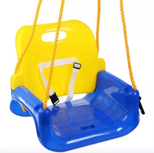 Columpio Silla 3 En 1 Ajustable Portátil Niños Asiento Bebé