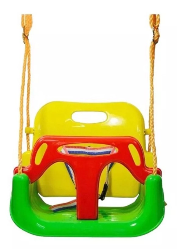 Columpio Silla 3 En 1 Ajustable Portátil Niños Asiento Bebé