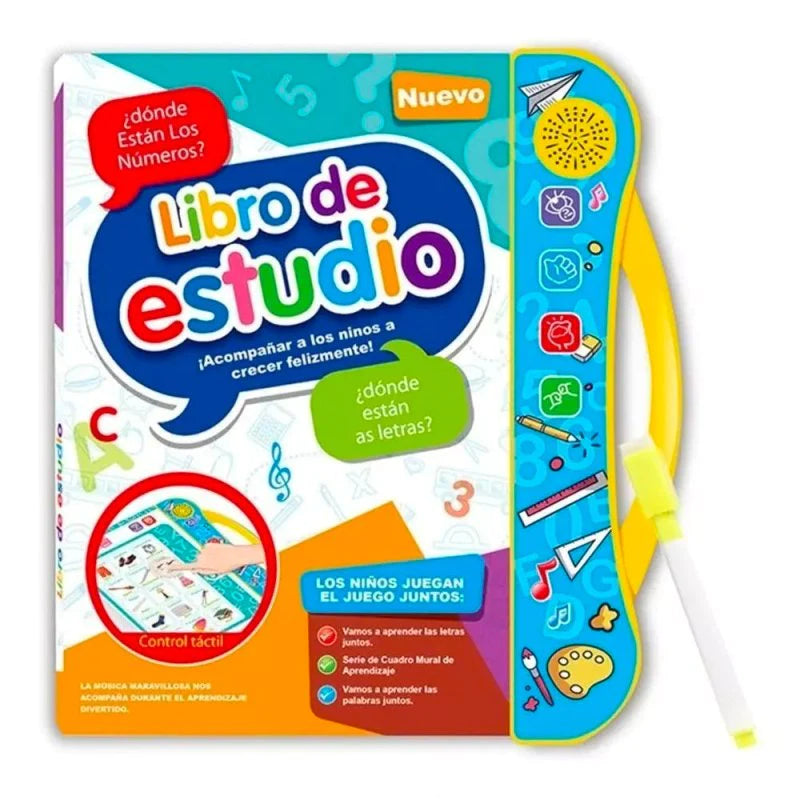 Libro Interactivo Bilingüe Aprendizaje para Niños