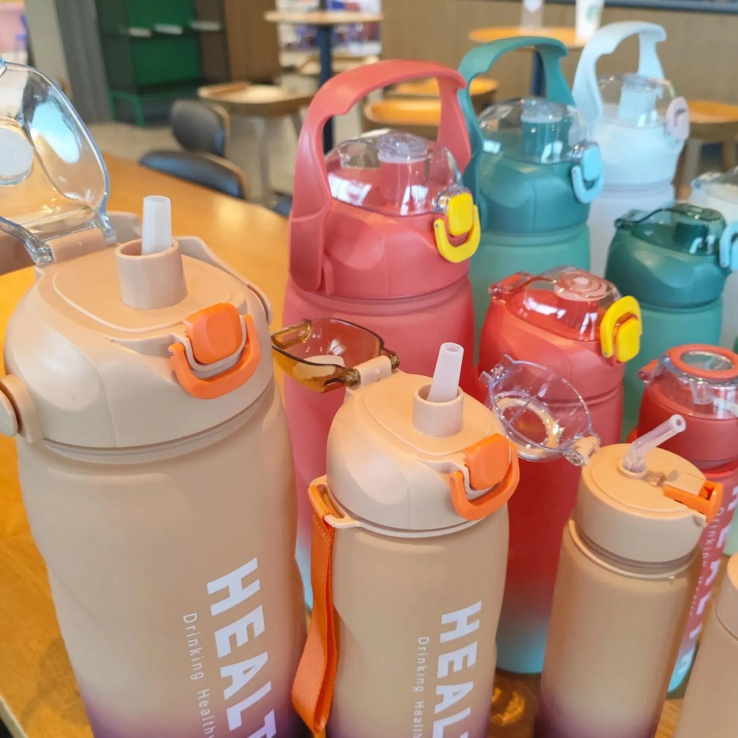 Set 4 Piezas Botellas De Agua Entrenamiento