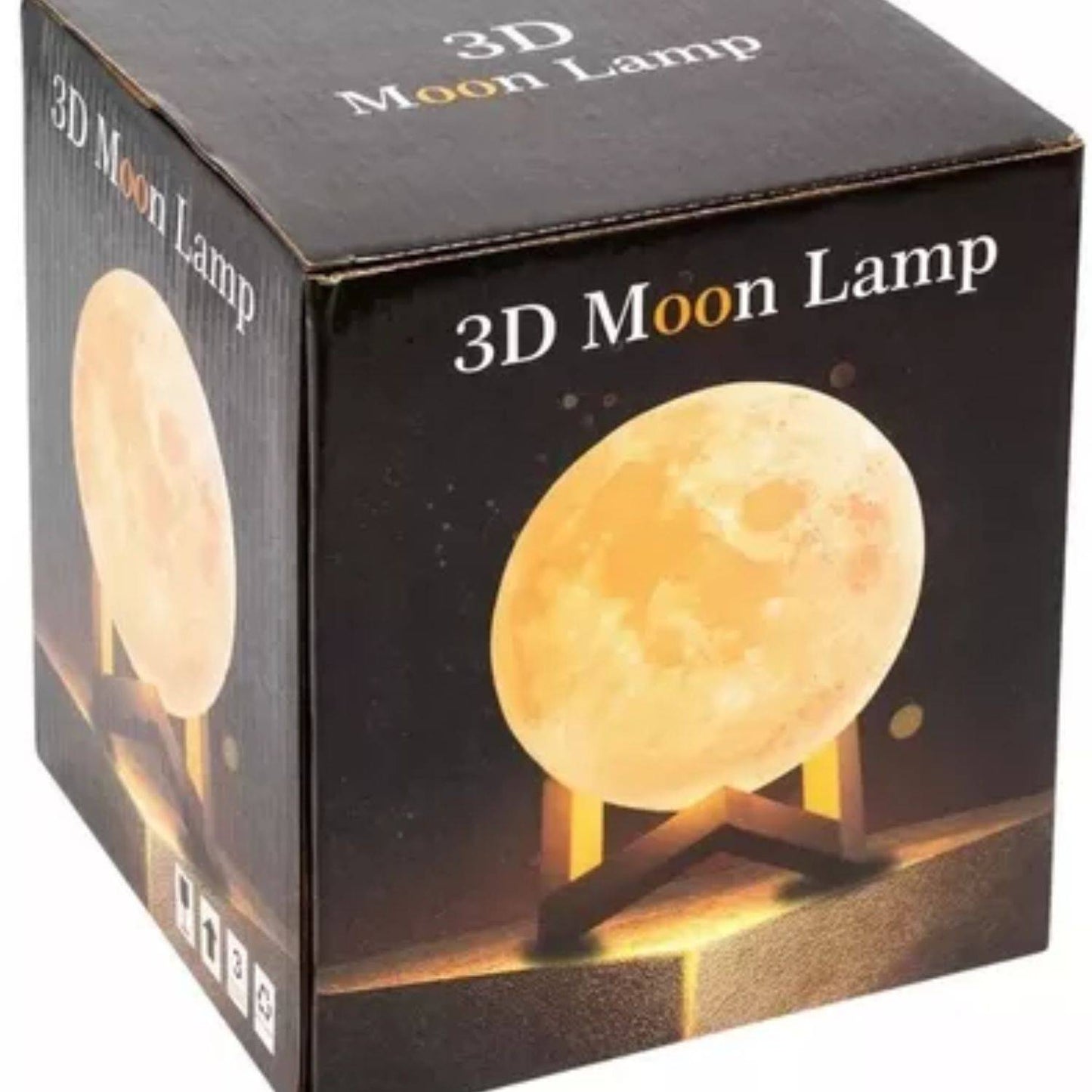 Lámpara Luna 3D